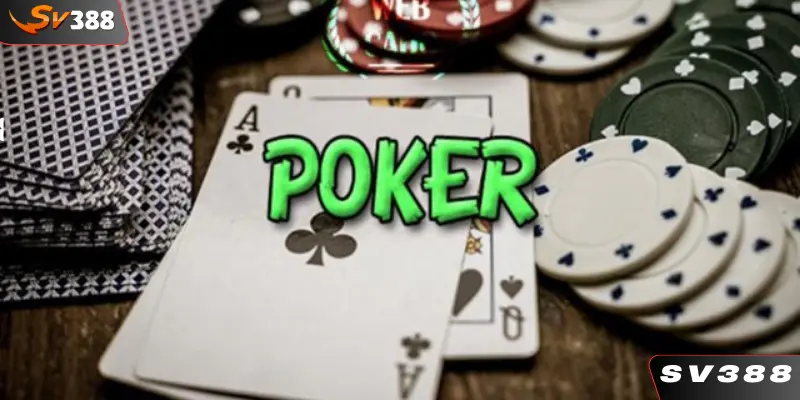 Bài Poker SV388 là sản phẩm giải trí mang đến những trải nghiệm hấp dẫn cho hội viên nhà cái