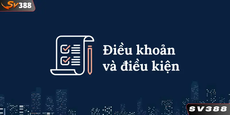 Điều khoản điều kiện là nơi tổng hợp đầy đủ các nguyên tắc mà sân chơi yêu cầu hội viên thực hiện 